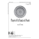 Prayer of St. Francis of Assisi (SATB)