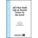 All That Hath Life & Breath Praise Ye the Lord (SSAA) *POD*
