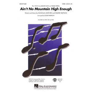 Ain't No Mountain High Enough (SATB)