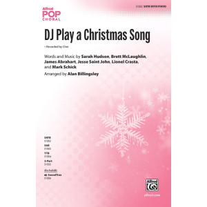 DJ Play a Christmas Song (SATB)