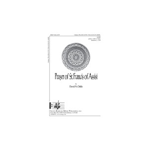 Prayer of St. Francis of Assisi (SATB)