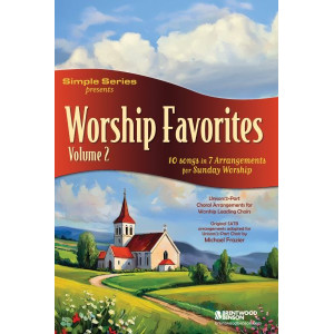Simple Series Worship Favorites Volume 2 (Rehearsal-Tenor/Bass)