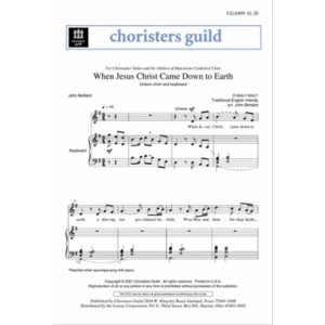 When Jesus Christ Came Down to Earth (Unison)