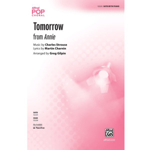 Tomorrow (from Annie) (SATB)