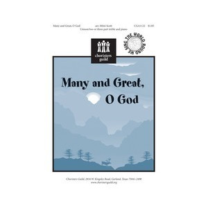 Many and Great O God (Unison/2-3 Pt)