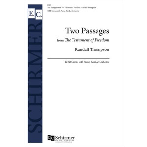 Two Passages from The Testament of Freedom (TTBB)