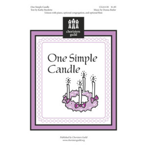 One Simple Candle (Unison)