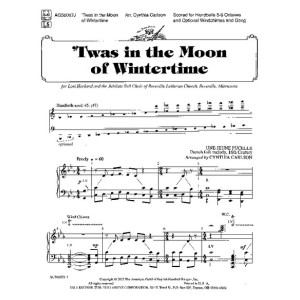 Twas in the Moon of Wintertime (5-6 Octaves) *POD*