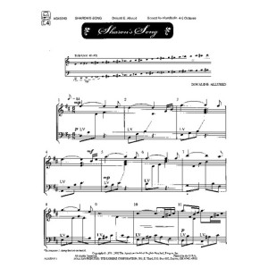 Sharon's Song (4-5 Octaves) *POD*