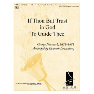 If Thou But Trust in God to Guide Thee (2-3 Octaves) *POD*