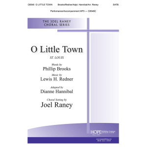 O Little Town (SATB)