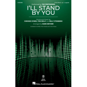 I'll Stand By You (3-Part Mixed, optional a cappella)