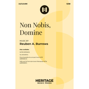 Non Nobis, Domine (SAB)