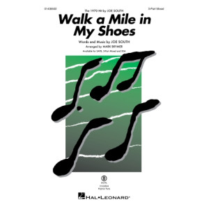 Walk a Mile in My Shoes (3-Part Mixed)