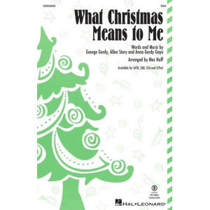 What Christmas Means to Me (SSA)