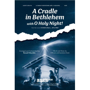 A Cradle in Bethlehem with O Holy Night (Acc. CD)