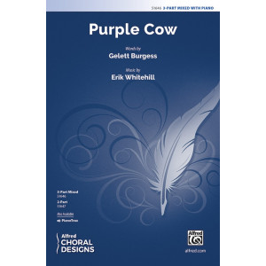 Purple Cow (3-Part Mixed)