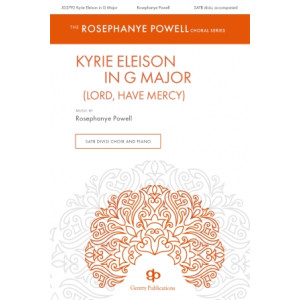 Kyrie Eleison in G Major (Lord, Have Mercy) (SATB divisi) *POD*