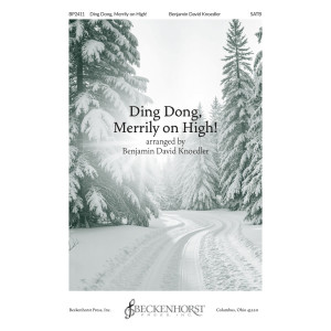 Ding Dong, Merrily on High (SATB)