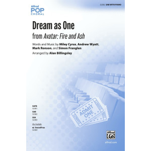 Dream as One (from Avatar: Fire and Ash) (SAB)