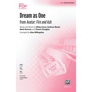 Dream as One (from Avatar: Fire and Ash) (SATB)