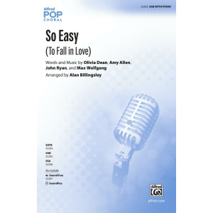 So Easy (To Fall in Love) (SAB)