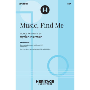 Music, Find Me (SSA)