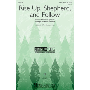 Rise Up, Shepherd, and Follow (3-Part Mixed) *POD*