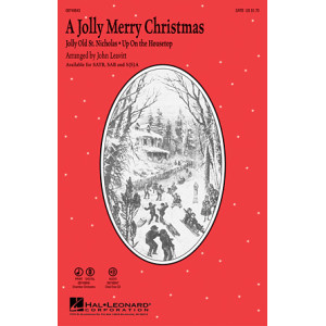 A Jolly Merry Christmas (SATB) *POD*