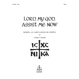 Lord, My God, Assist Me Now / Domine, ad adjuvandum me (Viola)
