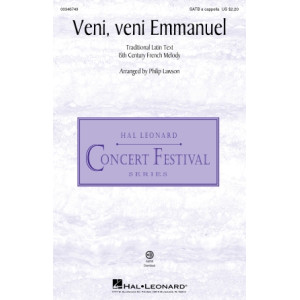 Veni, Veni Emmanuel (SATB) *POD*