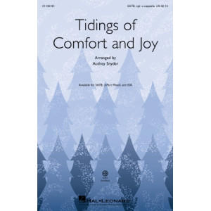 Tidings of Comfort and Joy (SATB)