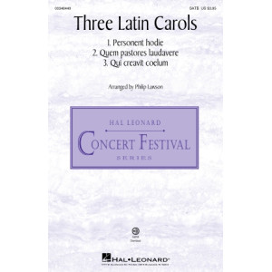 Three Latin Carols (SATB)