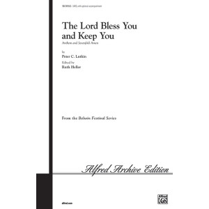 The lord Bless You and Keep You (SATB)