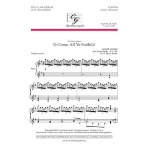 O Come All Ye Faithful (Unison)