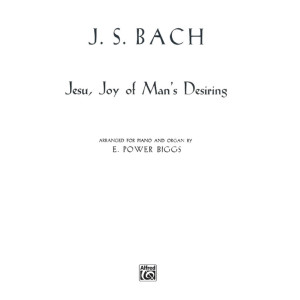 Bach - Jesu, Joy of Man's Desiring (Organ Piano Duet)