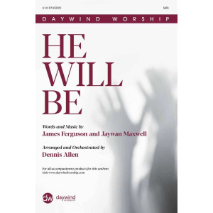 He Will Be (Acc. CD)