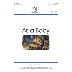 As a Baby (Unison)